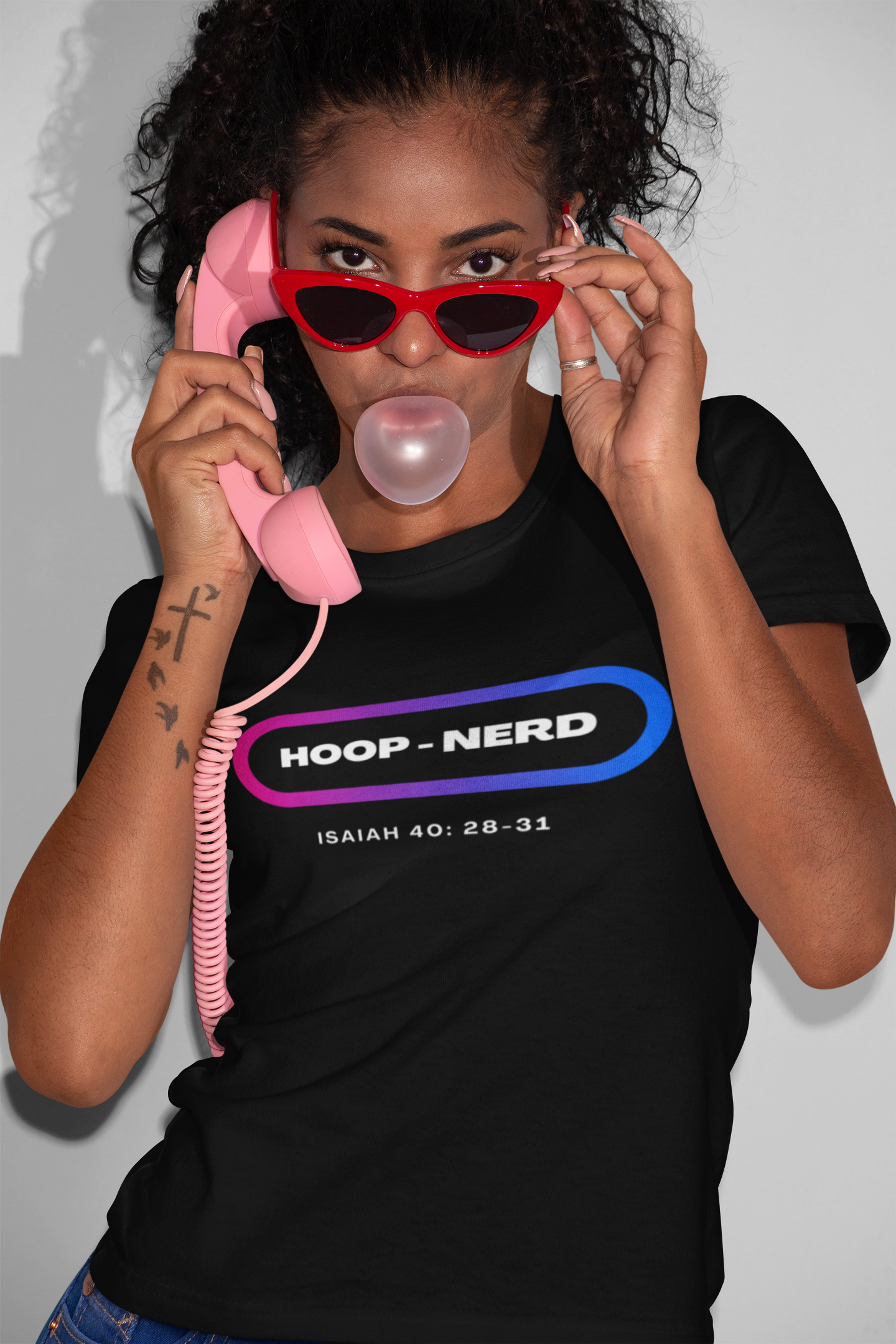 Hoop Nerd Retro Tee (Free Shipping)