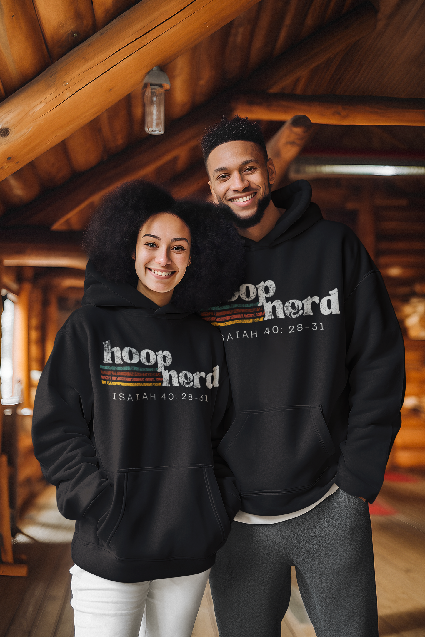 Distressed Hoop Nerd Hoodie (Free Shipping)