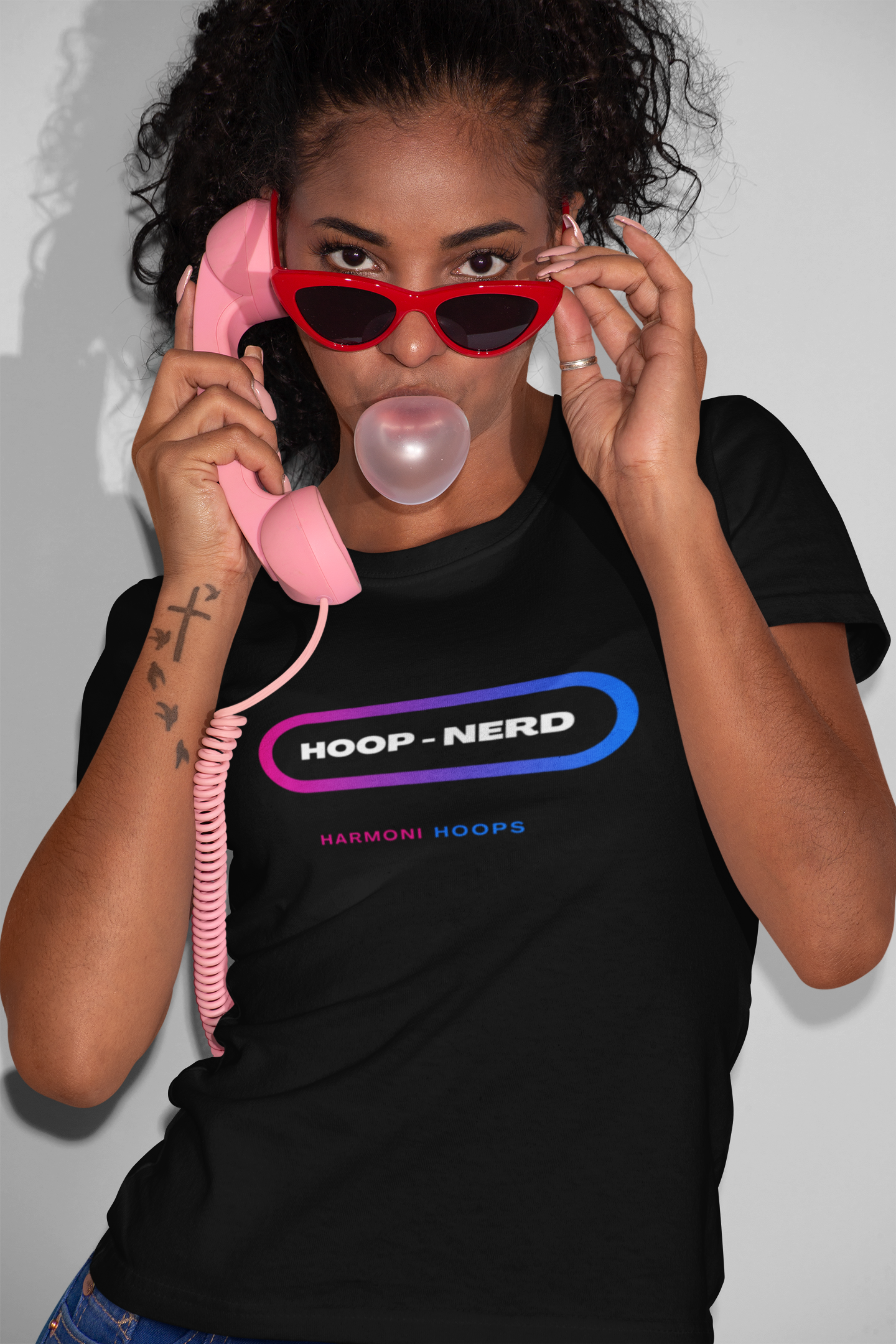 Hoop Nerd Retro Tee