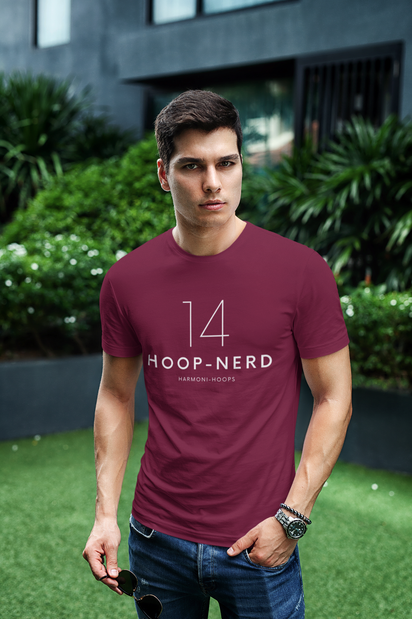 Harmoni Hoops Jersey Tee